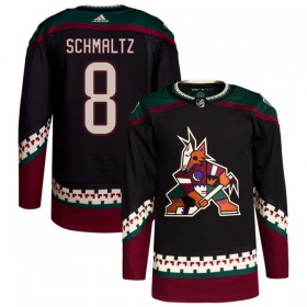 Arizona Coyotes Trikot Nick Schmaltz 8 Adidas Schwarz Authentic - Herren